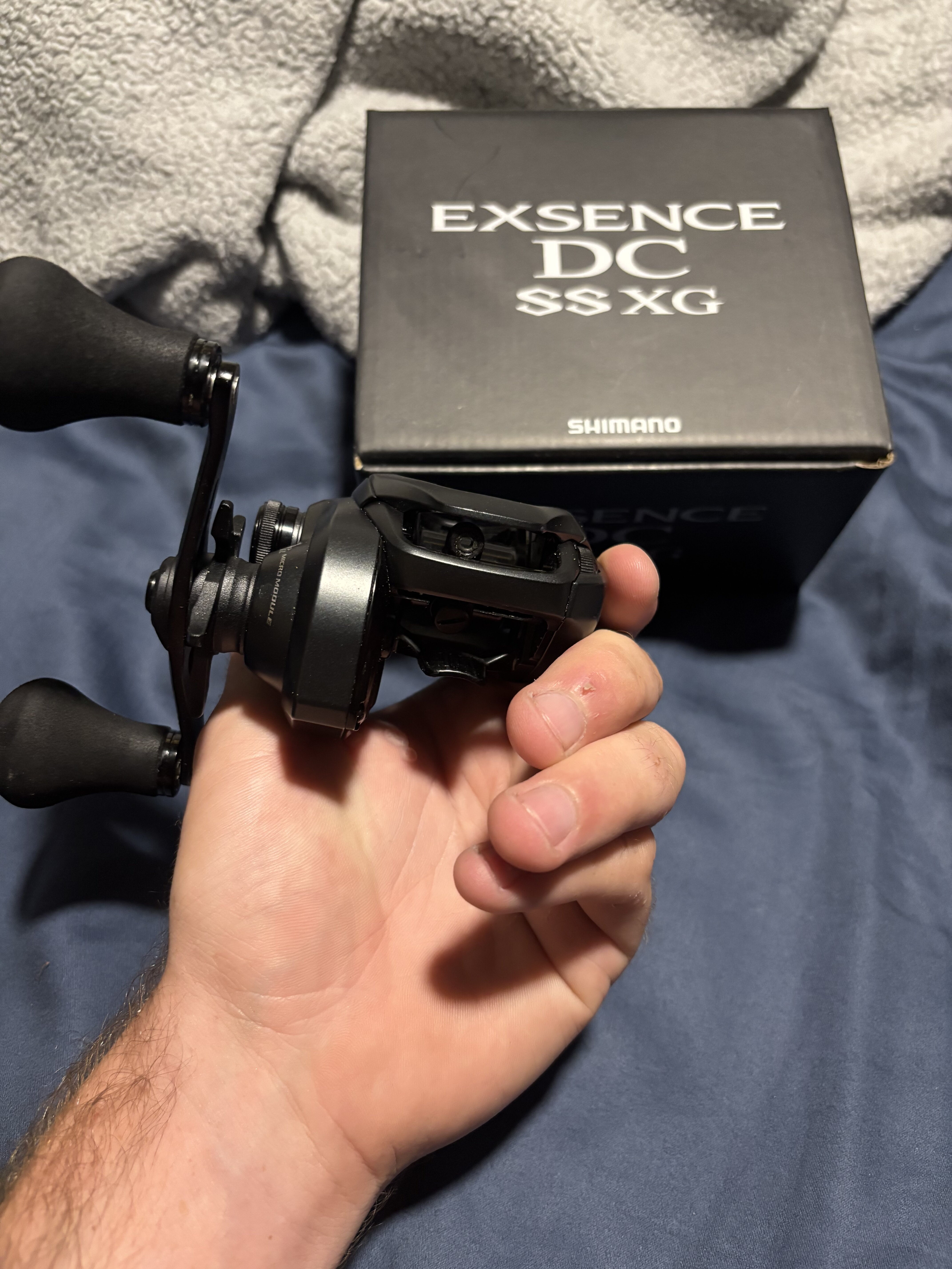 Shimano Exsence DC XG - Black Market - Swimbait Underground