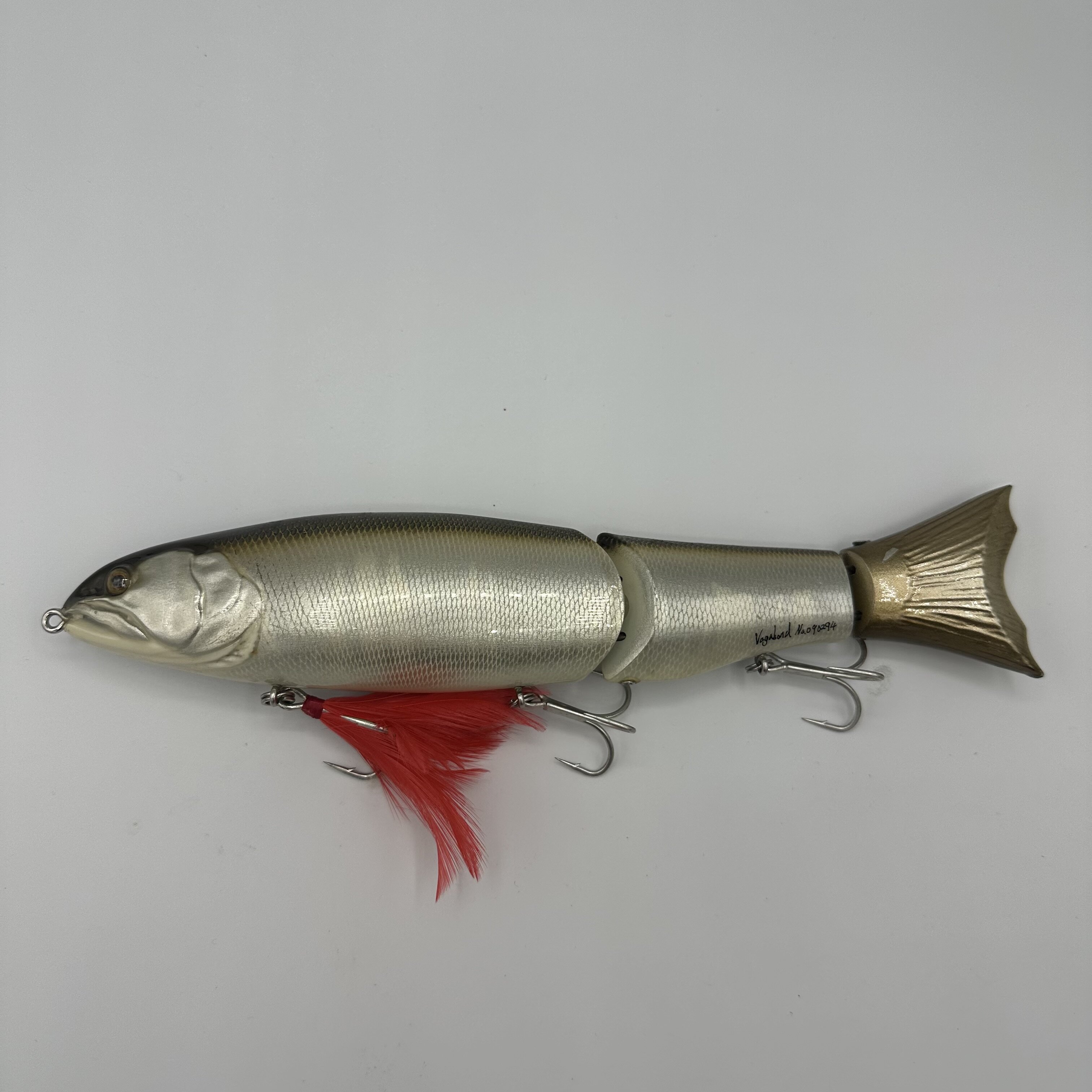 Vagabond 10” swim hustler rare bait - Black Market - Swimbait