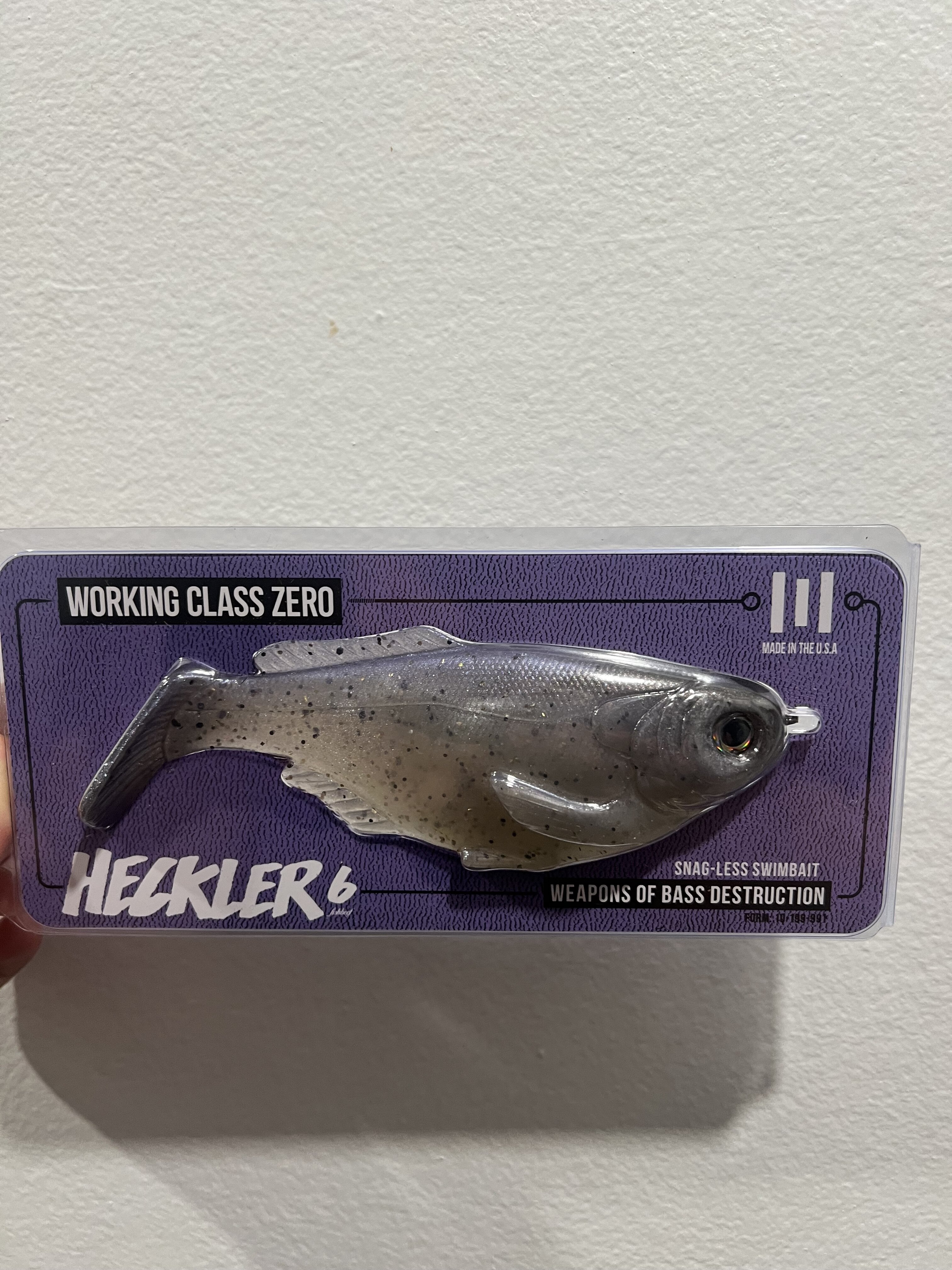 WCZ Heckler - Black Market - Swimbait Underground