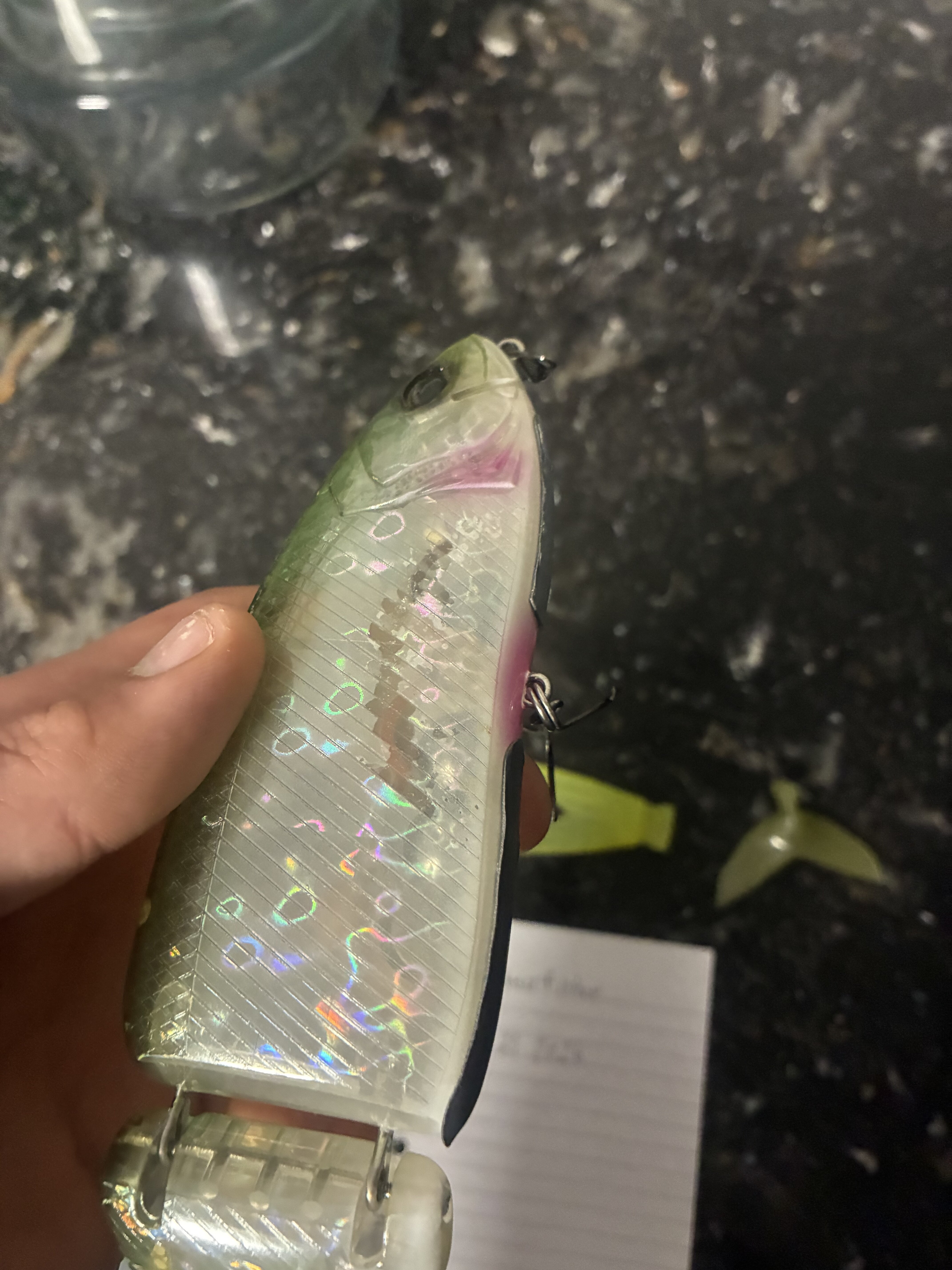 クラッシュナイン　KLASH9 Mystic weed DRT KLASH9 Mystic Weed Color 4oz Big Swimbait Low Float NEW Japan