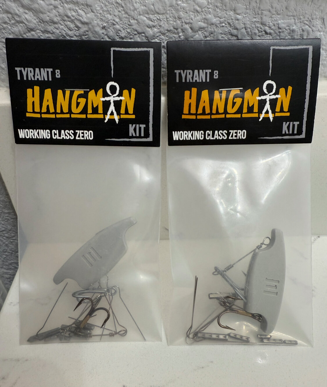 Tyrant 8 Hangman Kits - Black Market - Swimbait Underground