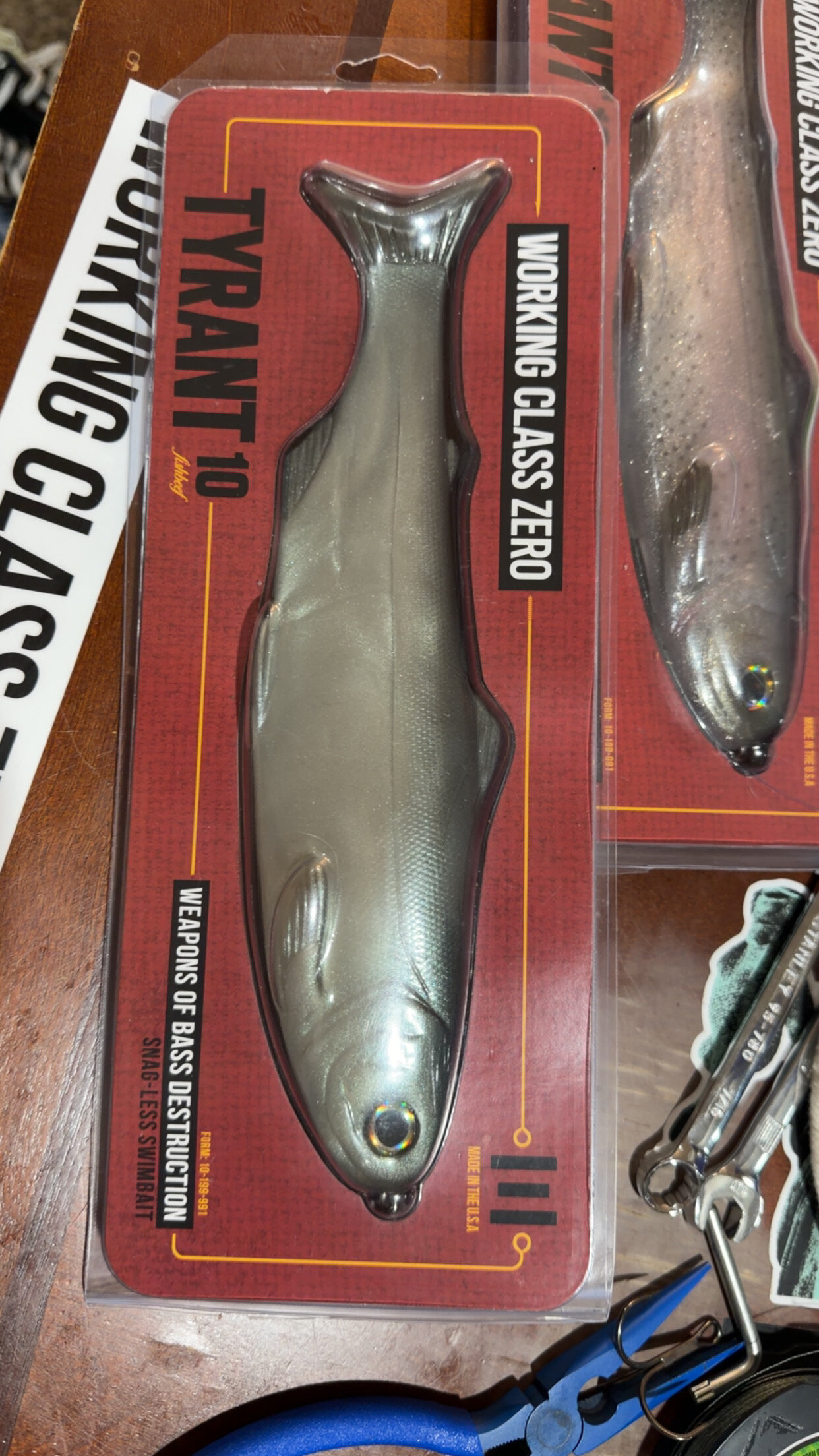 WCZ Tyrant 10s DRT Varial handle - Black Market - Swimbait Underground