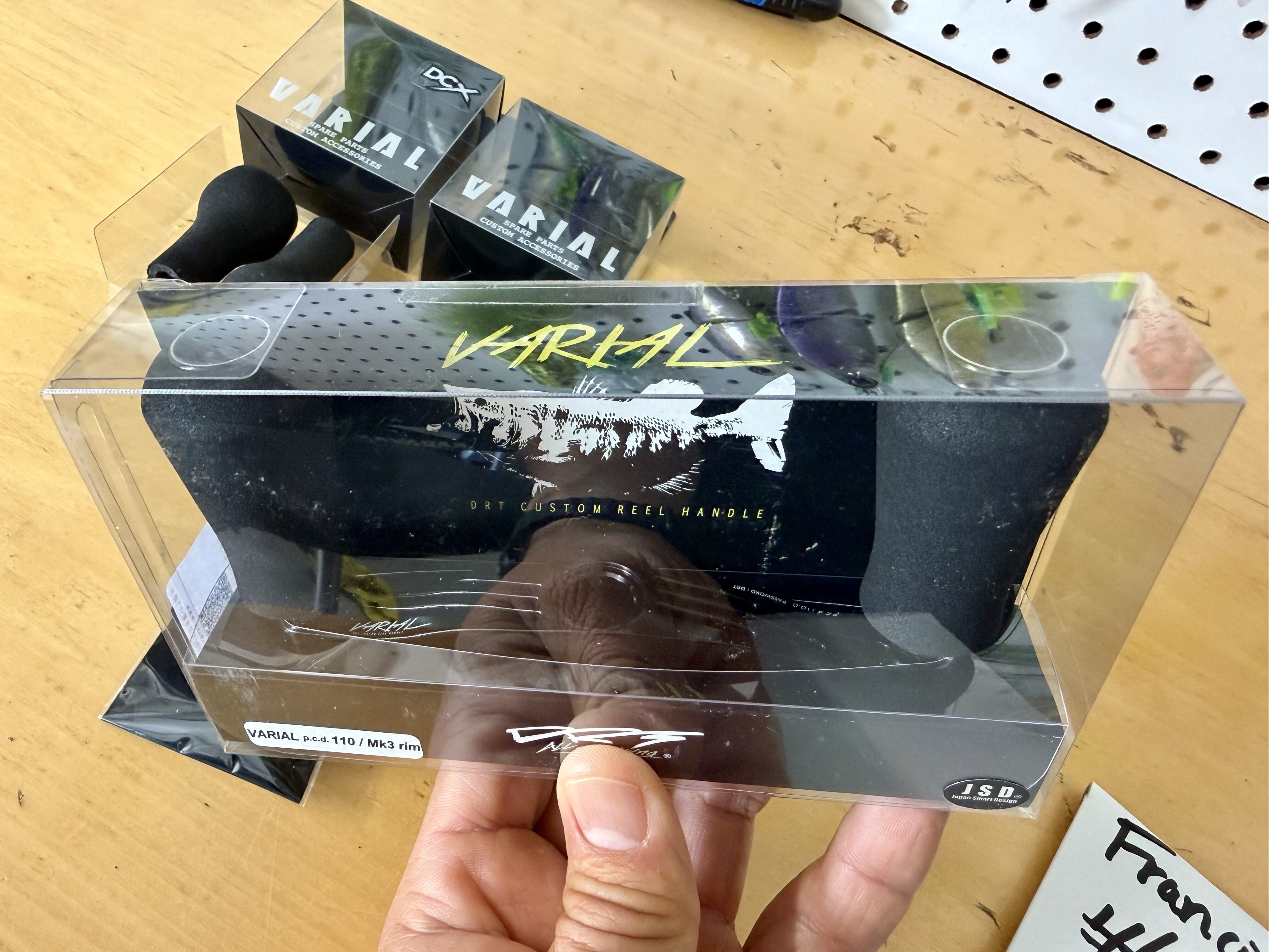 DRT VARIA 110, DRT KNOBS - Black Market - Swimbait Underground