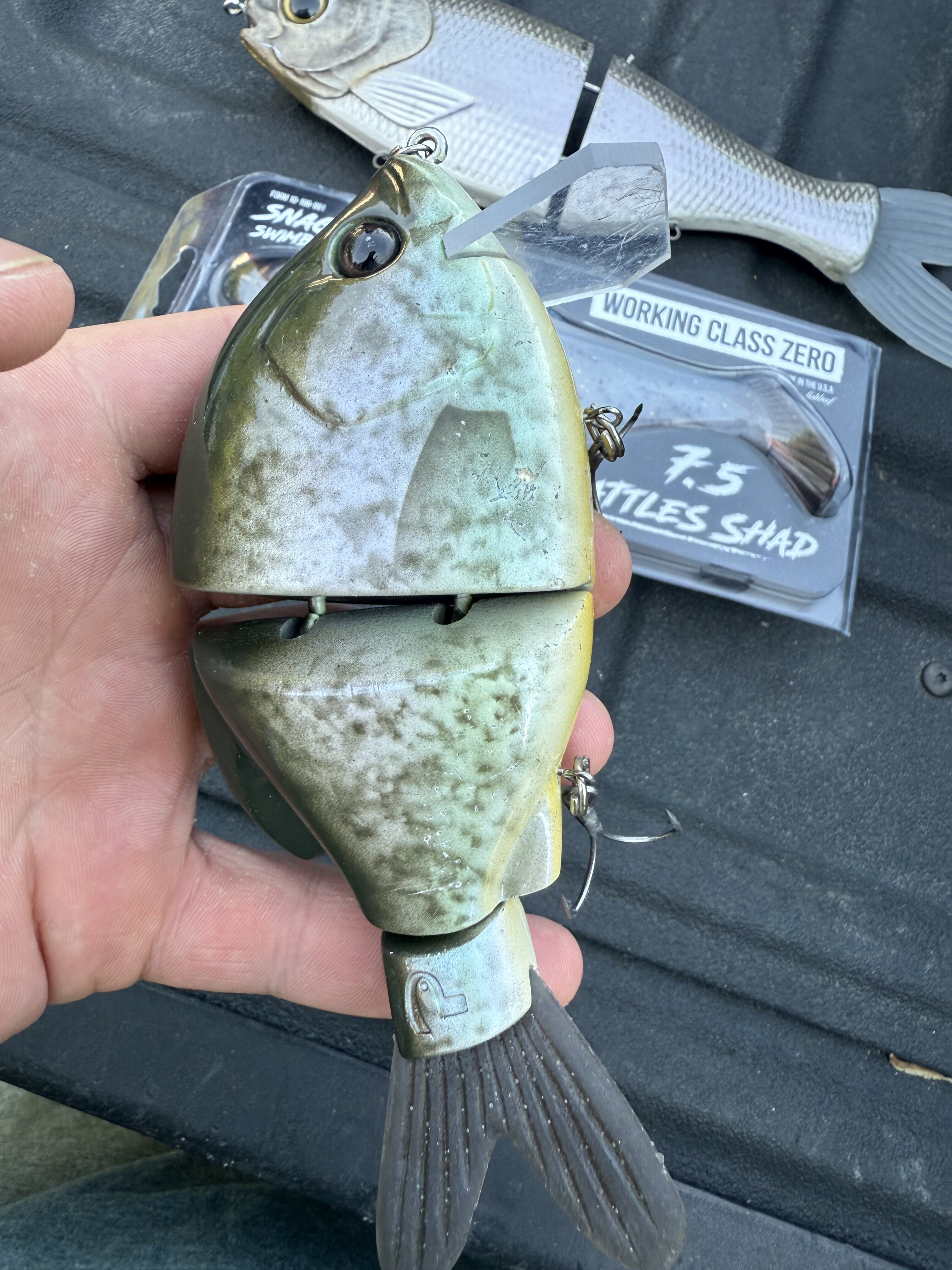 SWIMBAITUNDERGROUND マグタンク 11”trick, bs, pizz - Black Market - Swimbait Underground