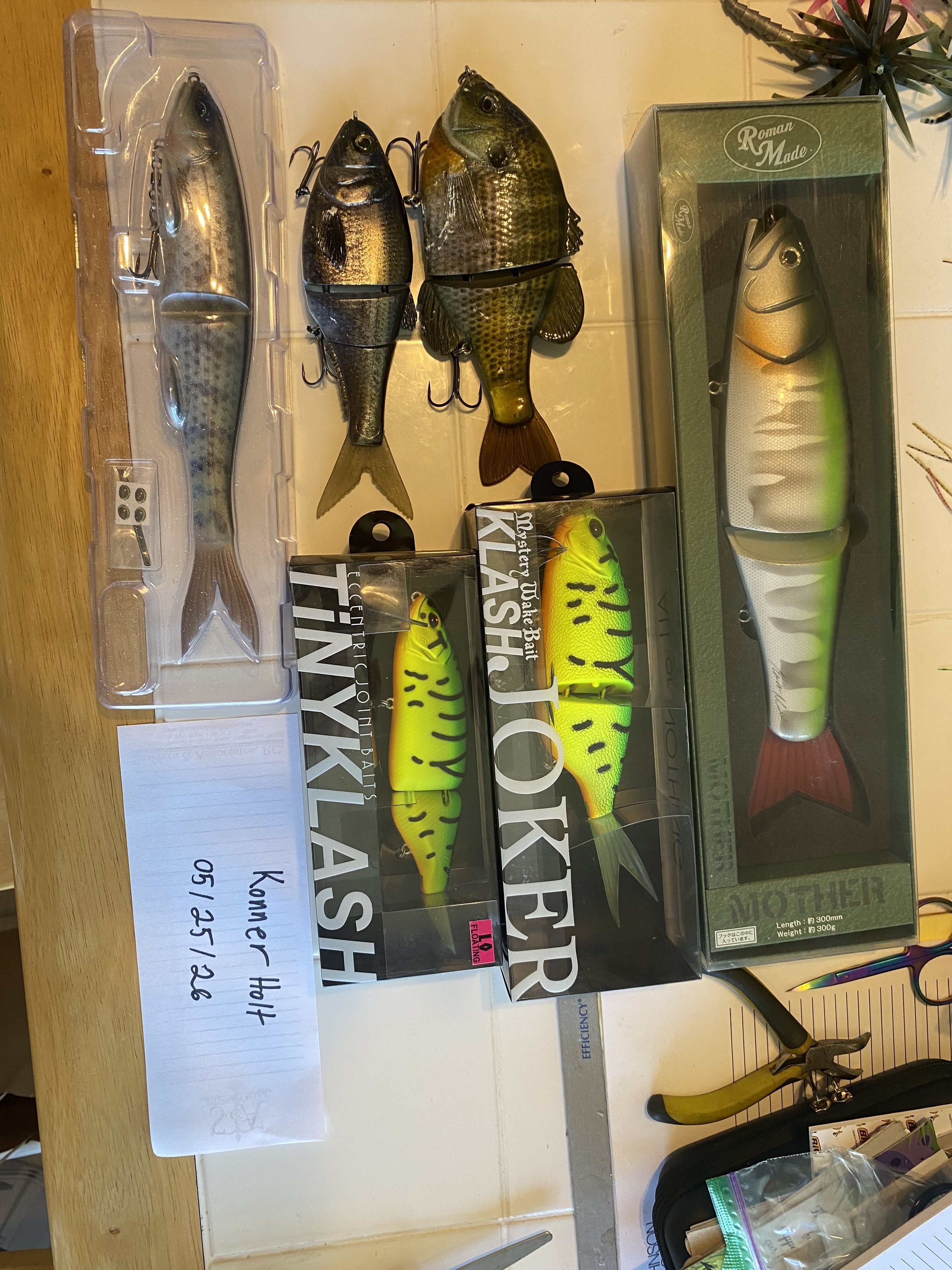 86 baits, Roman Made Mother, and more! - Black Market - Swimbait